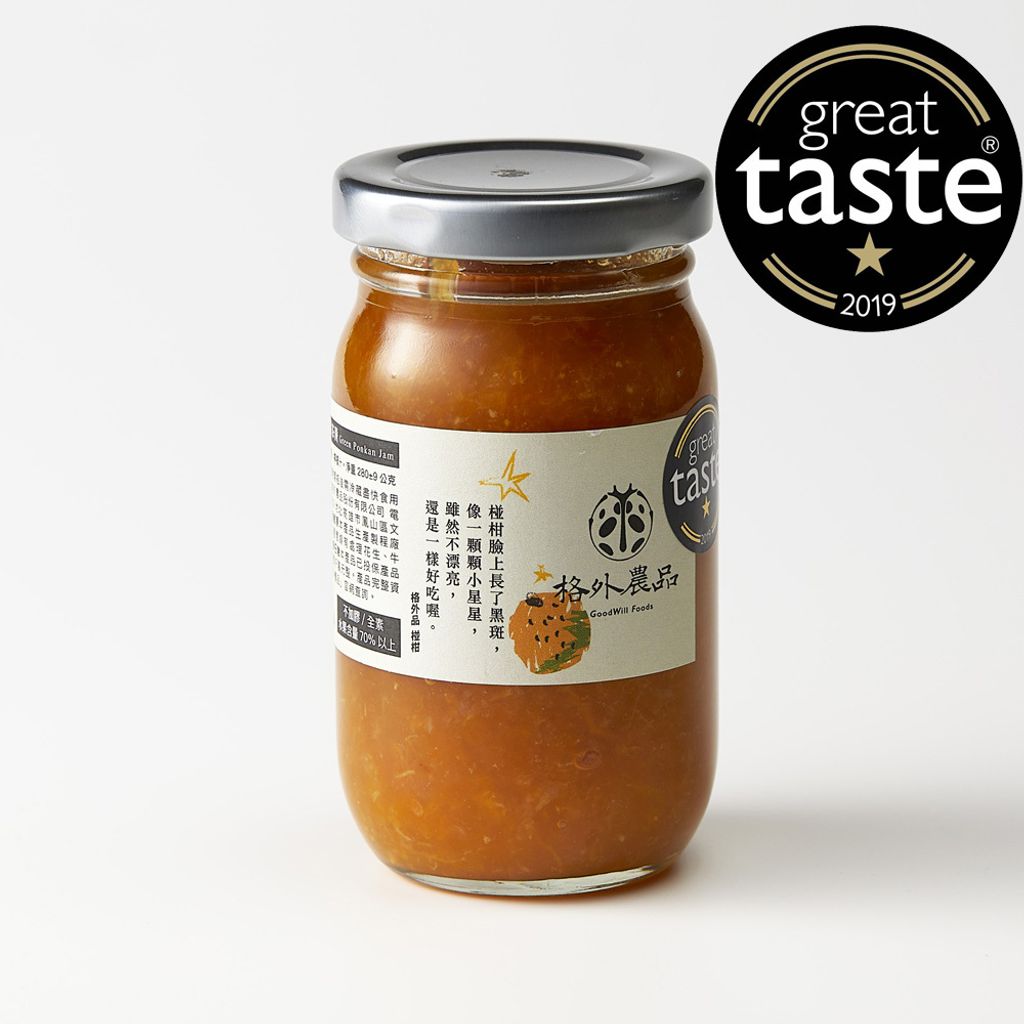 【格外農品GoodWill Foods】青皮椪柑果茶醬 280g