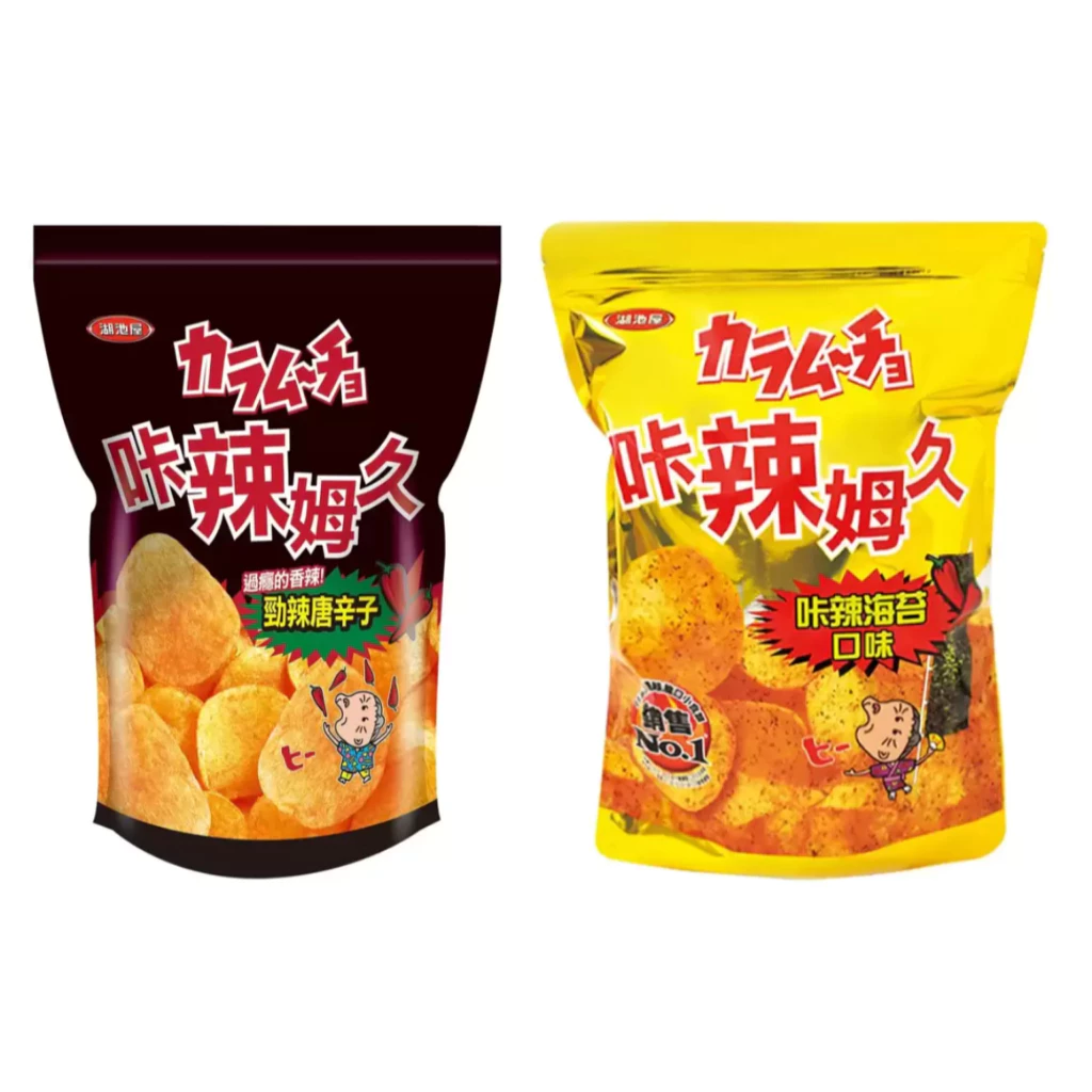【日本湖池屋】大包裝卡辣姆久 (唐辛子/咔辣海苔風味) 500g