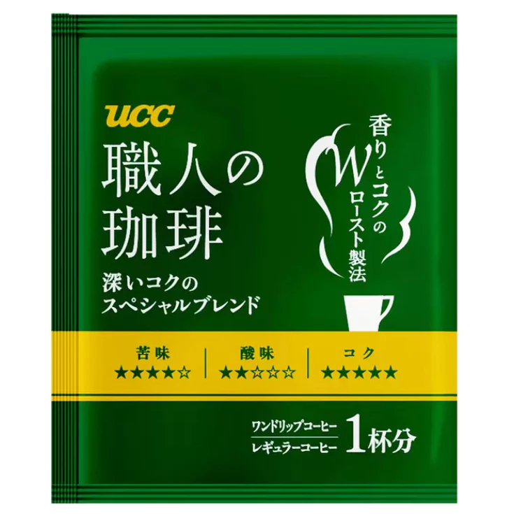 【日本UCC】濾掛式咖啡職人精選 7g(散賣)