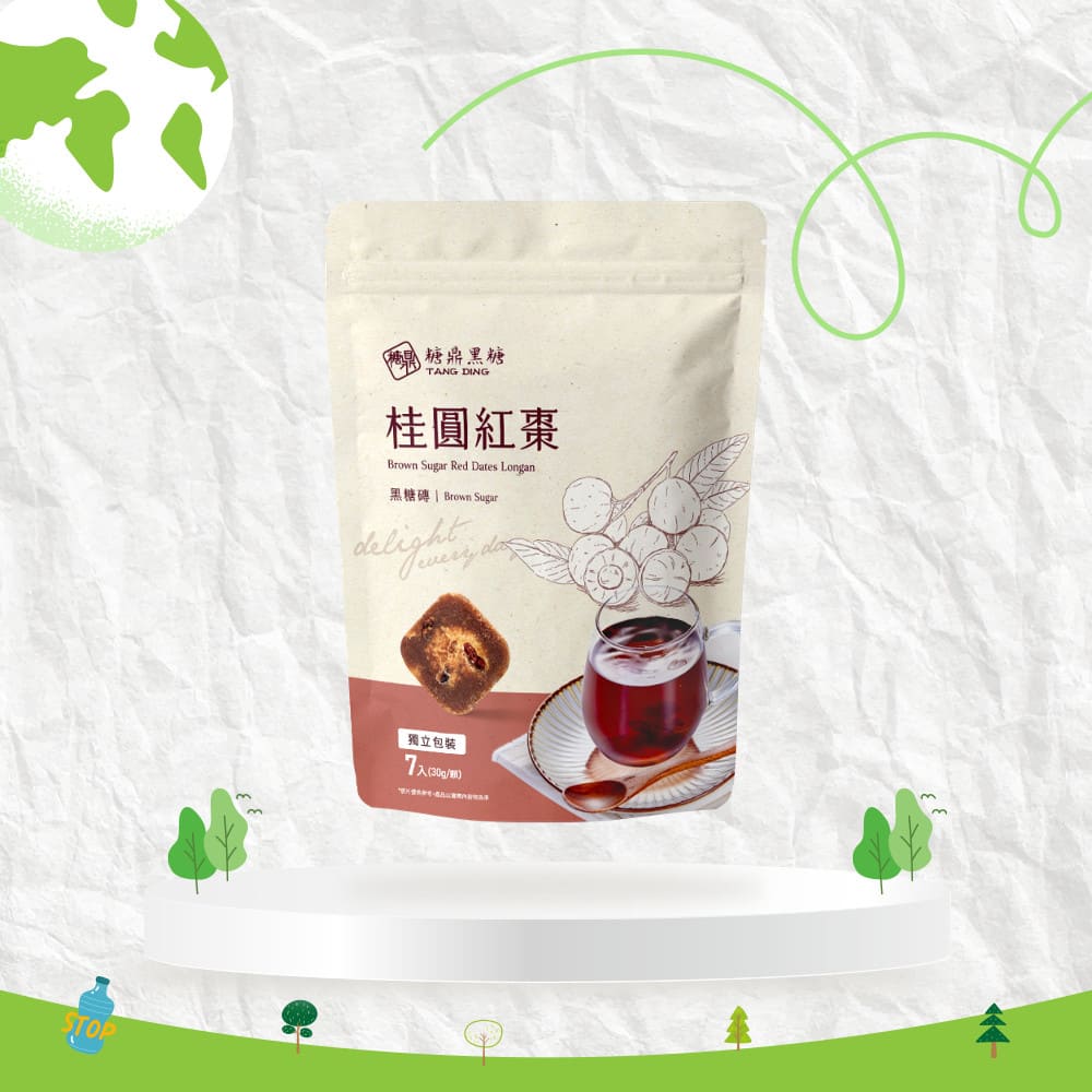【糖鼎黑糖】桂圓紅棗