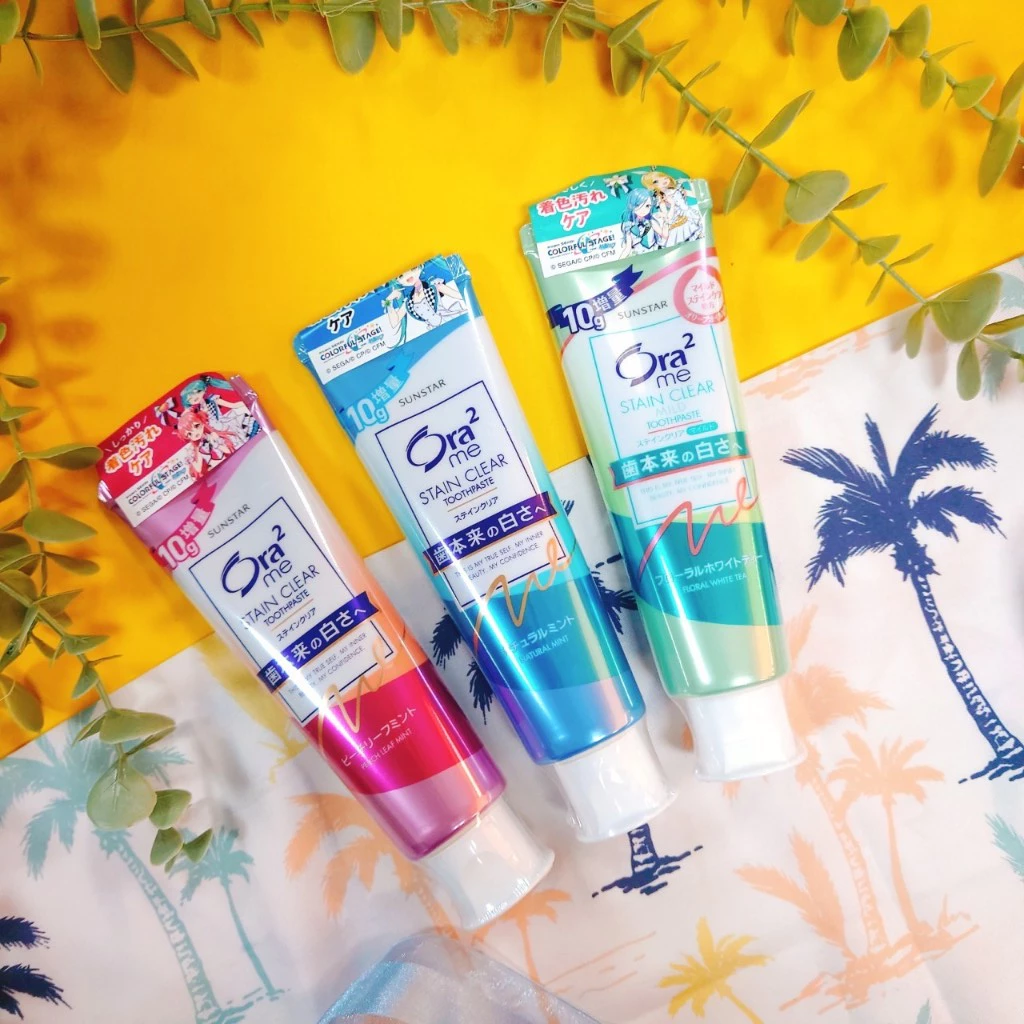 【日本SUNSTAR】ORA2牙膏(薄荷/茶花/水蜜桃)