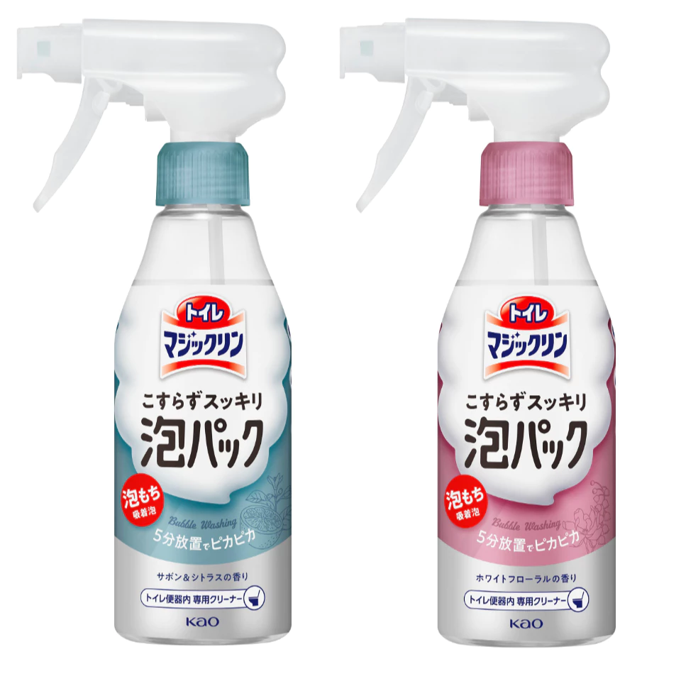 【日本KAO】花王馬桶清潔劑泡沫噴霧 300ml(花香/柑橘)