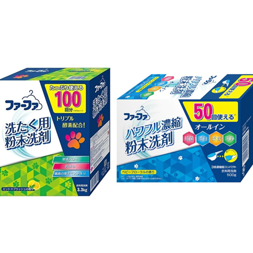 【日本NSJ NS FAFA】酵素洗衣粉 500g