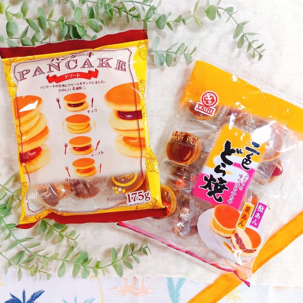 【日本天惠製菓】二色迷你綜合鬆餅(紅豆/栗子)